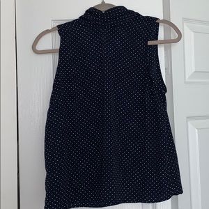 Navy blouse